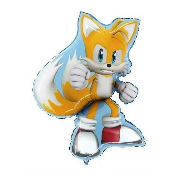 Sonic the Hedgehog Miles Tails Prower 34" Character Mylar Foil Balloon