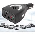 thumbnail image 5 of Car Power Inverter Dc to Ac Converter Power Inverter Battery Adapter,75W DC12V to AC 100V-240V Car Power Inverter, 5 of 5