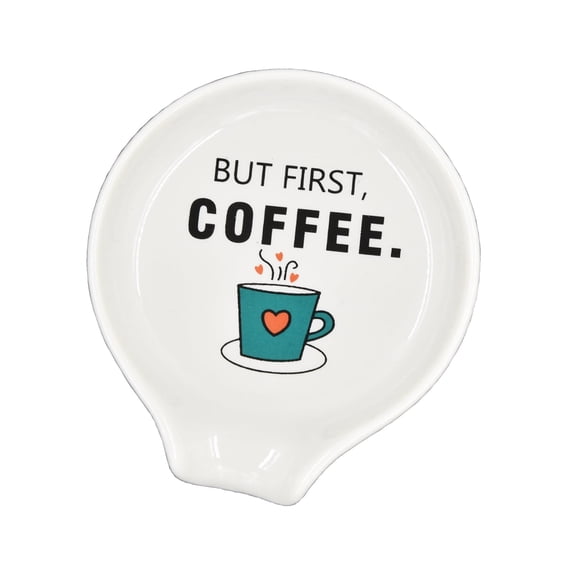 Coffee Spoon Rest Coffee Bar Accessories, Small Teaspoon Holder Coffee Station Décor – But first, Coffee