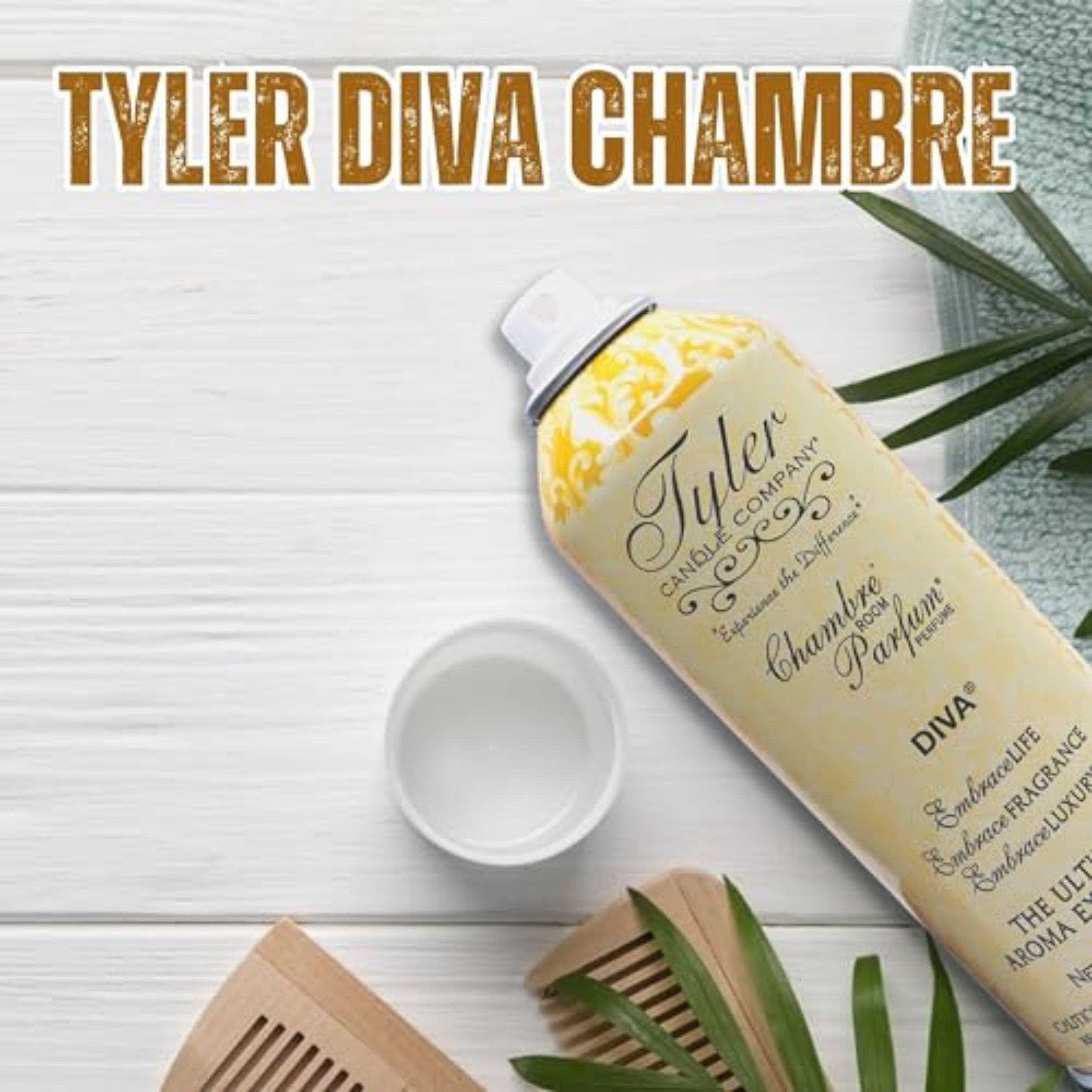 Tyler Candle Chambre Parfum, Diva - 4 oz stick