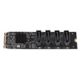 thumbnail image 2 of M.2 Adapter Card, 16Gbps NVME PCI E 3.0 ASM1166 M.2 To Serial ATA3.0 Adapter with Smart Indicator for Optical Drive, 2 of 7