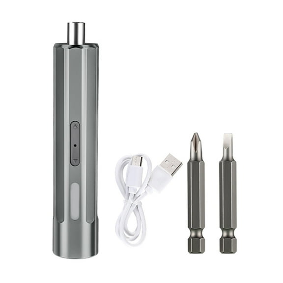 Electric Screwdriver 3Nm, 3.7V Cordless Screwdriver Set with Torque Settings,Steel Bits,2000mAh Rechargeables Battery