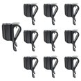thumbnail image 1 of 10 Pack Golf Club Bag Clips on Putter Clamp Holder Organizer Plastic Black Putting Clip Golf Accessories, 1 of 5