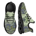 thumbnail image 1 of Zapatillas ligeras con cordones y plataforma con estampado de huellas de perro de Bohemia para mujer, zapatillas cómodas para correr, tenis para mujer, 1 of 6