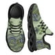 thumbnail image 1 of Zapatillas ligeras con cordones y plataforma con estampado de huellas de perro de Bohemia para mujer, zapatillas cómodas para correr, tenis para mujer, 1 of 6