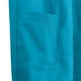 thumbnail image 6 of Ovbmpzd Plus Size Pants for Women Blue Nursing Straight Leg Scrub Pants Solid Color Elastic Waist Pull On Pants for Women S, 6 of 8