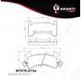 thumbnail image 1 of Balata Garanti Para Buick Century 1975 - 1988 (Garanti), 1 of 2