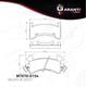 thumbnail image 1 of Balata Garanti Para Pontiac Grand Prix 1978 - 1981 (Garanti), 1 of 2