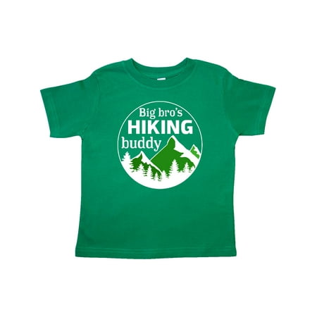 

Inktastic Big Bro s Hiking Buddy with Mountains and Trees Gift Toddler Boy or Toddler Girl T-Shirt