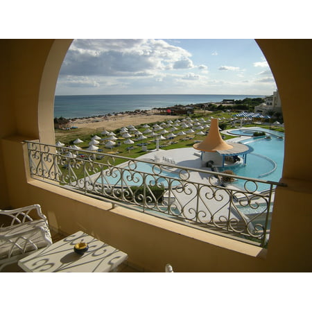 Framed Art for Your Wall Beach Atlas Royal Hotel Luxury Hotel Tunisia Pool 10x13 (Best Luxury Beach Hotels In Europe)