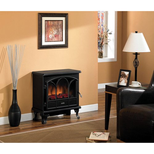 DNP*Duraflame Electric Stove with Heater, Black, Large - Walmart.com