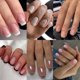 thumbnail image 1 of 6 paquetes (144 piezas) de uñas con punta francesa – Jsiallye blanco lechoso corto cuadrado prensa en uñas nude esmaltado gradiente pegamento en uñas en 12 tamaños – Kit de 24 uñas postizas simples pa, 1 of 5