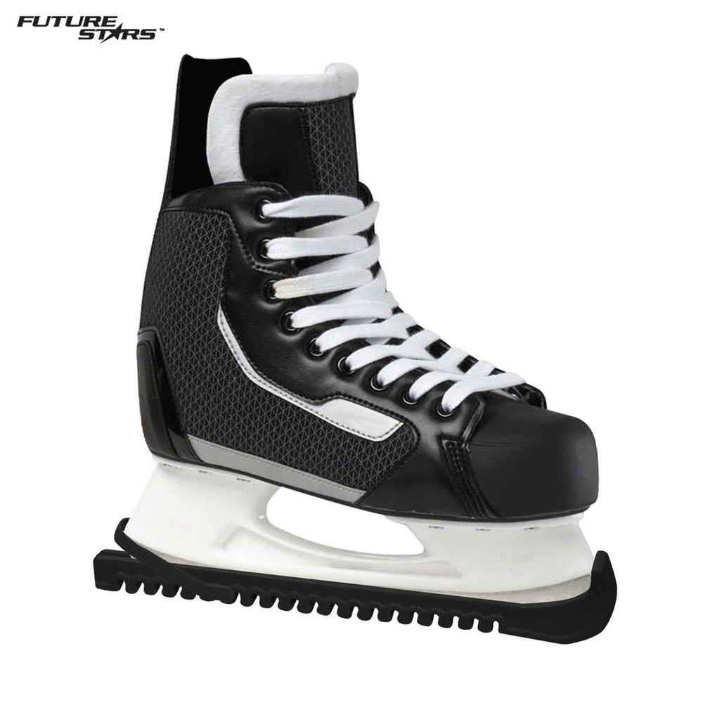Future Stars Hockey Skate Guards Black Adjustable to Any Size!