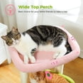 thumbnail image 3 of PAWZ Road Cat Tree Condo 27" Cat Tower with Large Top Perch and Scratching Posts for Kittens and Medium Cats, Pink, 3 of 10