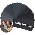 Q&Q BASICS Sandpaper Sand Paper Sanding Sheets Assorted Grit Wet Dry