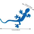 thumbnail image 2 of 5 uds Gecko tiras reflectantes pegatinas para coche visibilidad nocturna de alta intensidad calcomanía reflectante advertencia de seguridad grado diamante autoadhesivo Universal Fo, 2 of 5
