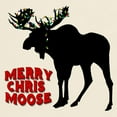 thumbnail image 3 of CafePress - Merry Chrismoose T Shirt - Men's Classic Graphic T-Shirt, 3 of 4