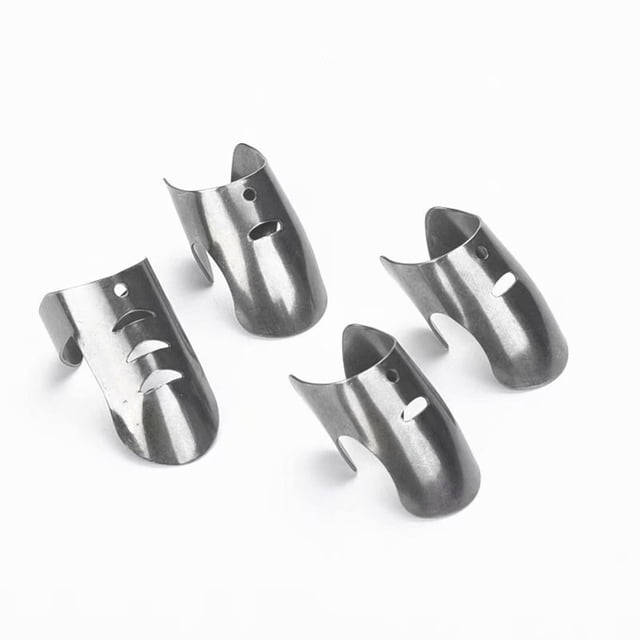 4 piezas de guantes para cortar verduras de acero inoxidable, cortador de verduras, protectores de manos anticorte, utensilios de cocina
