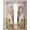 brown, variant on Farmhouse Elephants Sheer Curtains 84 Inch Length 2 Panels Set for Living Room/Bedroom, Spring Summer Sunflowers Wood Grain Kitchen Curtains Grommet Semi-Sheer Curtains Window Treatments 42"x84"x2