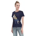 thumbnail image 4 of Women's Basic Short Sleeve T-Shirt Conan and Xiaolan, 4 of 6