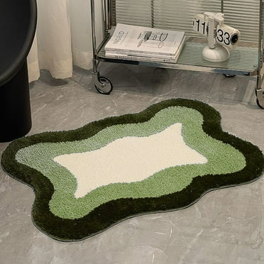 dajkiuy Bath Rug Thick Soft Absorbent Rubber Backing Quick Dry Microfiber Mats Machine Washable Rugs For Shower Floor Bathroom Runner Bathmat Accessories Decor