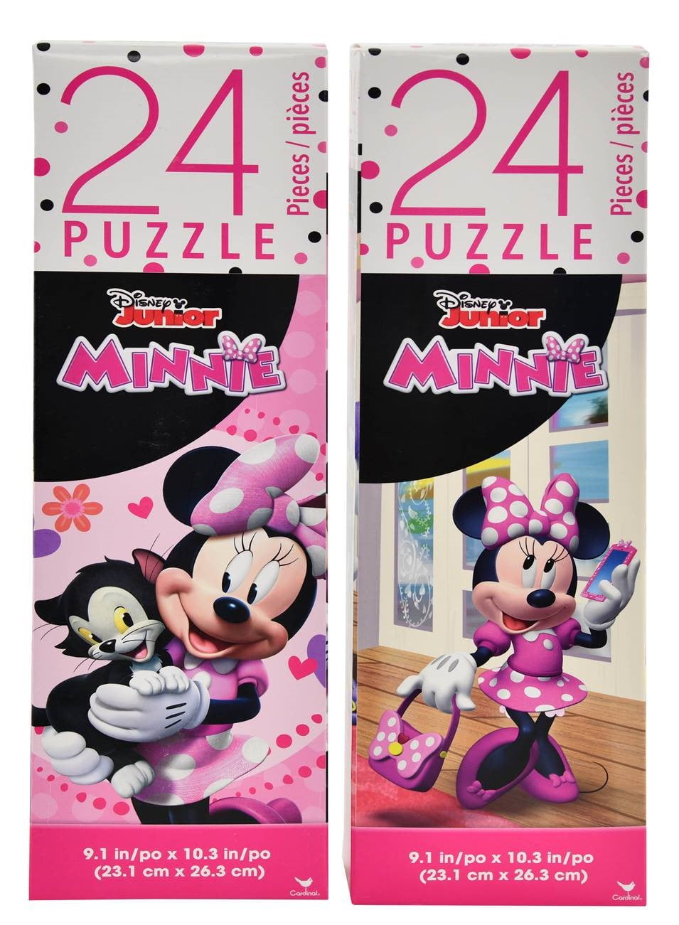 Disney Junior Minnie Mouse 24 Piece Jigsaw Puzzle Cardinal 