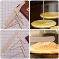 thumbnail image 5 of PAMINGONO Pancake Wooden Spreader and Spatula Wood Beige 6Pcs 11.6x1.5In, 5 of 10