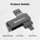 thumbnail image 5 of Unidad Flash USB de Metal Thinkplus MU251 64GB USB3.0 + Tipo C Doble Puerto Alta Velocidad, 5 of 8