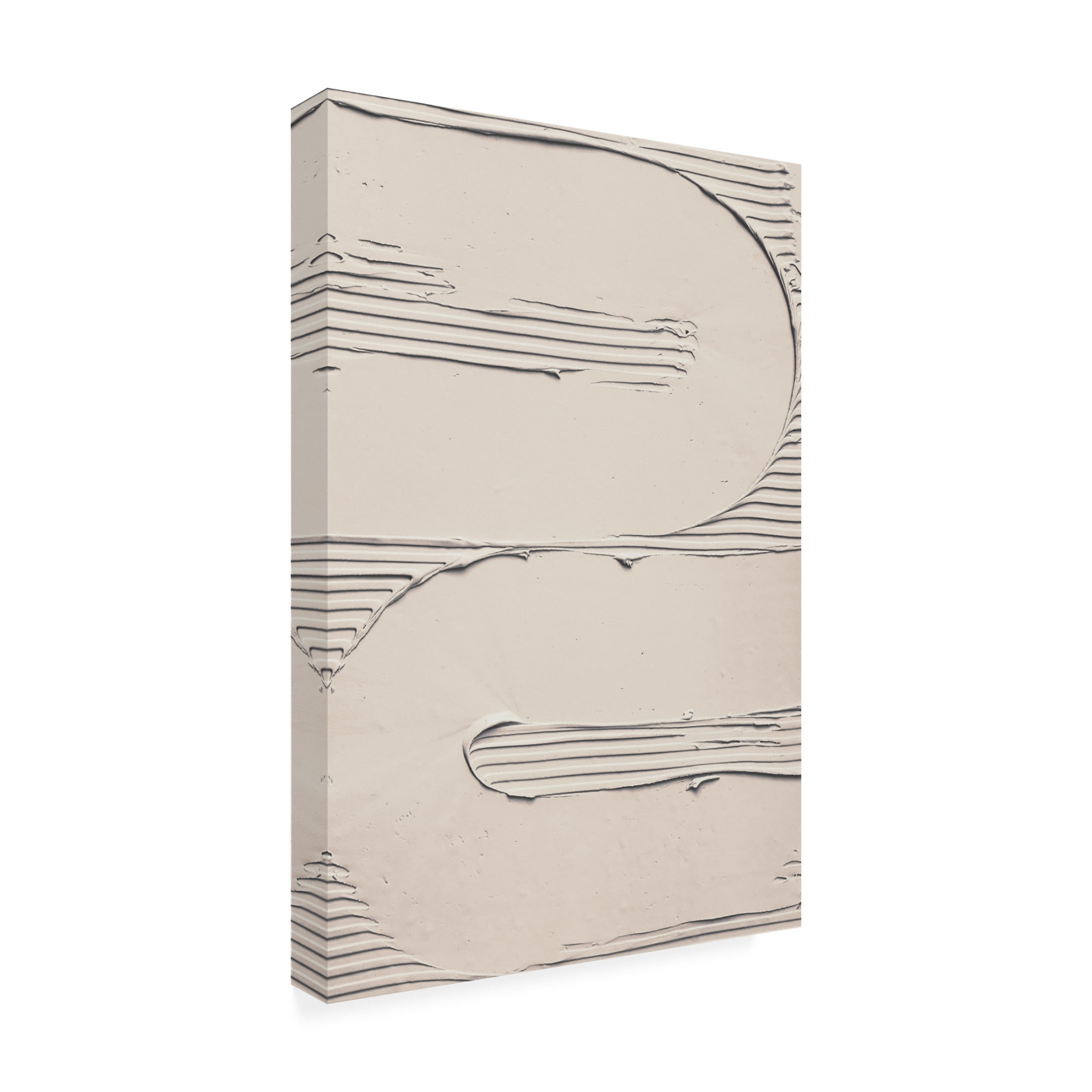 Trademark Fine Art Pictufy Studio III Mud Texture 11 Beige Canvas Wall Art