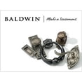 thumbnail image 1 of Baldwin 8097033 Entretoise de Cylindre, Laiton Vintage, 1 of 1