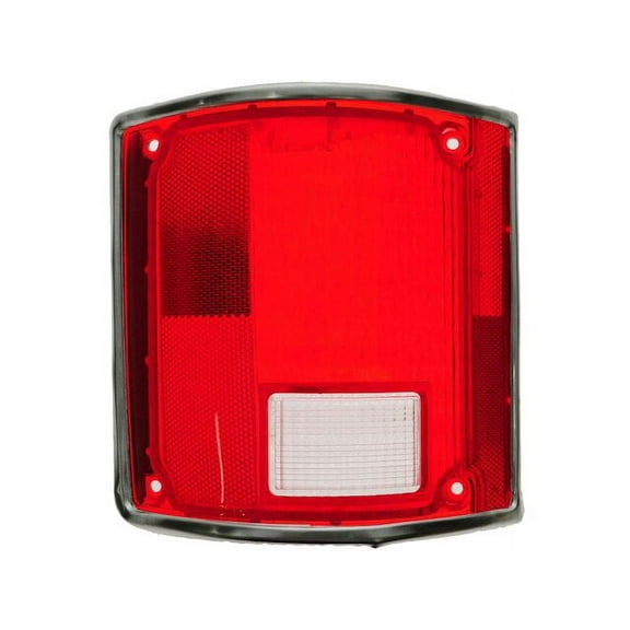 Left Tail Light Lens - Compatible with 1975 - 1986 Chevy C10 1976 1977 1978 1979 1980 1981 1982 1983 1984 1985