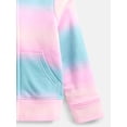thumbnail image 3 of Wonder Nation Girls Kid Tough Fully Lined Zip Hoodie Jacket, Sizes 4-18 & Plus, 3 of 3