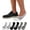 Assorted 4-white+black+gray,6 Pairs, variant on Mens No Show Socks 6/8 Pairs Thin Low Cut Non Slip Socks for Loafers Sneakers Boat Shoes Size 5-11/10-13