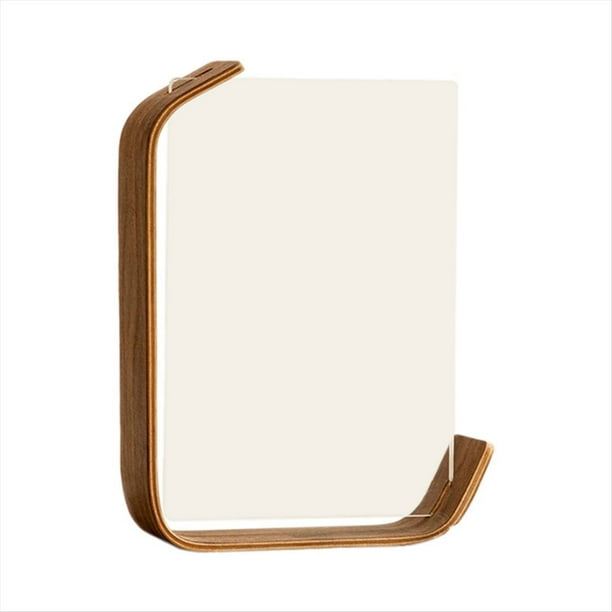 de Fotos de Madera Acrílica DIY de 8 Pulgadas de Fotos de Exhibición de Herbario con Lateral para Exhibición de Mesa Decoración del Hogar,B