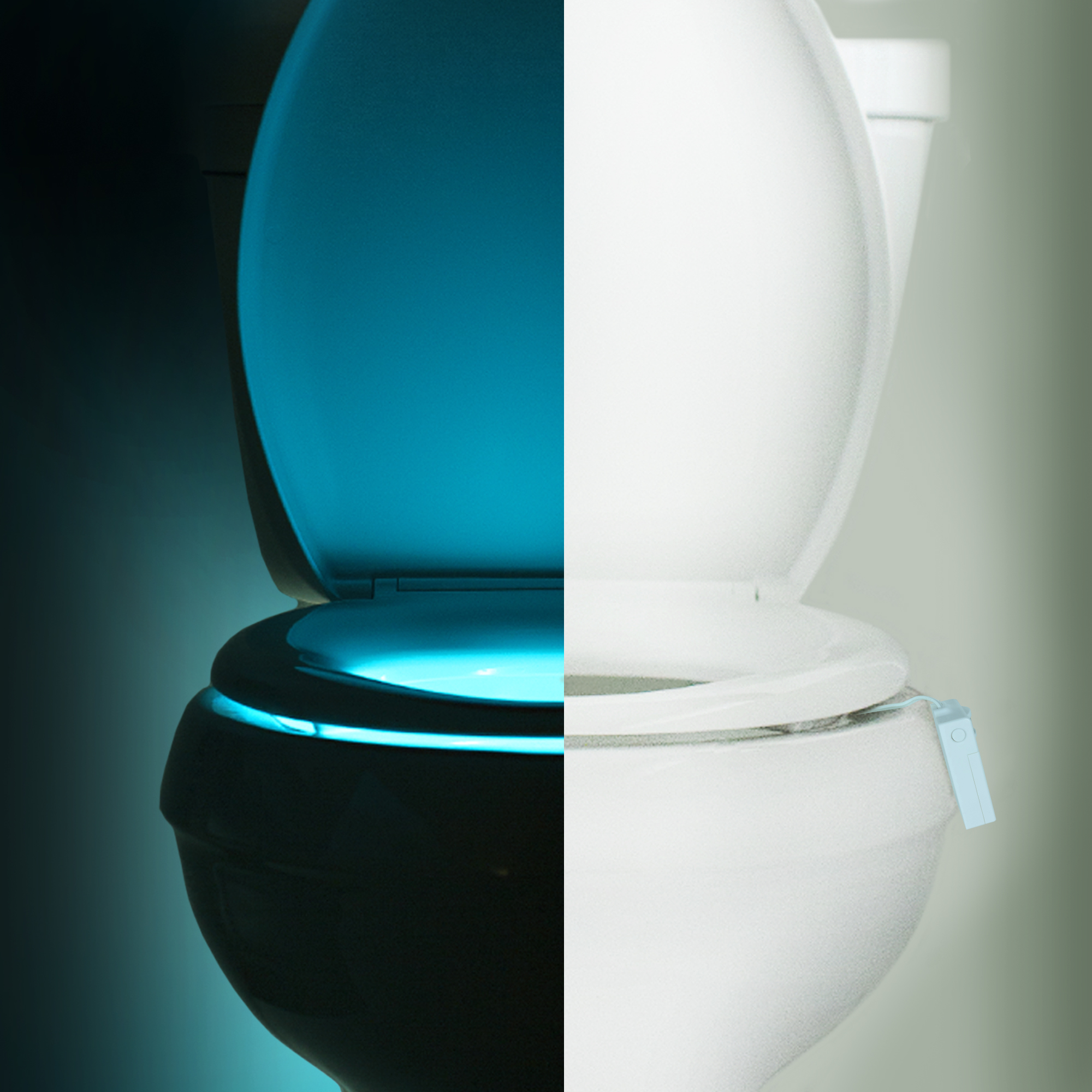 Illumibowl Motion-Activated Bathroom Light, Multi-Color LED - image 3 of 8