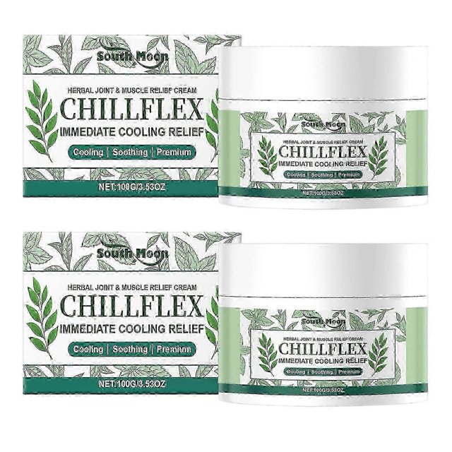 1-3pcs Menthol Joint & Muscle Relief Massage Cream Chillflex Herbal Soothing Cream for Joints and Muscles Discomforts_yyc