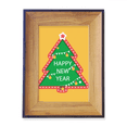 thumbnail image 1 of Merry Christmas Tree Cartoon retrato Marco de imagen marco de escritorio, 1 of 4
