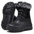 thumbnail image 6 of GUBARUN Women's Snow Boots Warm Insulated Faux Fur Lined Waterproof Mid-Calf Winter Booties, 6 of 6