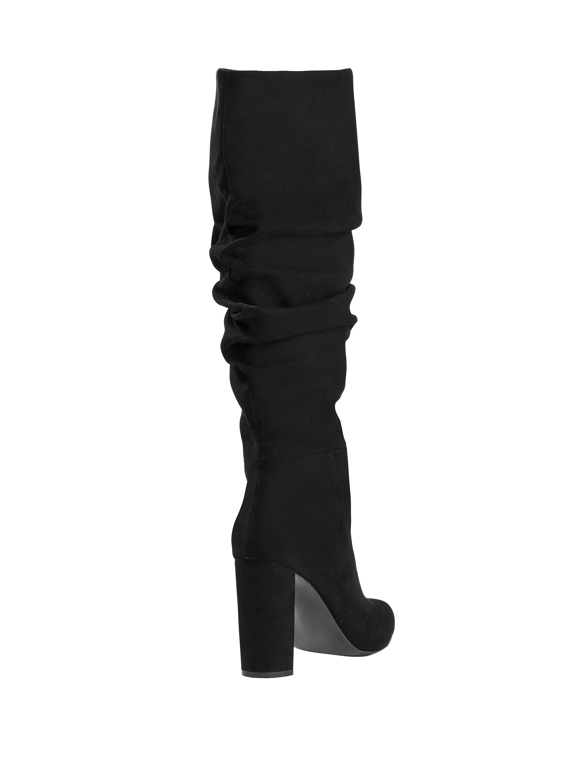 Scoop Women’s Penny Microsuede Slouch Boots - image 3 of 6