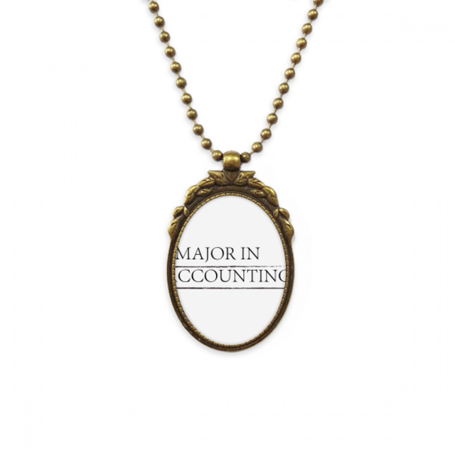 Quote yo grandes en contabilidad Collar Colgante Vintage de bronce antiguo de joyeria de lujo de regalo Unbranded M