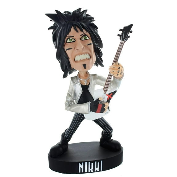 Locoape Motley Crue Nikki Sixx Resin Bobble Head Statue