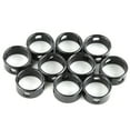 thumbnail image 3 of 10pcs Quick Release, Wind Rope Buckle Tent Adjuster Mountain Bike Anti Slip Cushion Stopper Black, 3 of 8