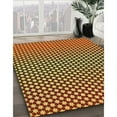 thumbnail image 2 of Ahgly Company Indoor Rectangle Patterned Golden Brown Yellow Area Rugs, 8' x 12', 2 of 6