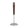 thumbnail image 1 of Herramienta de machacador de alimentos para bebés para bebés de cocina, machacador de tater, gadgets de cocina lisos de madera de acero inoxidable, 1 of 8