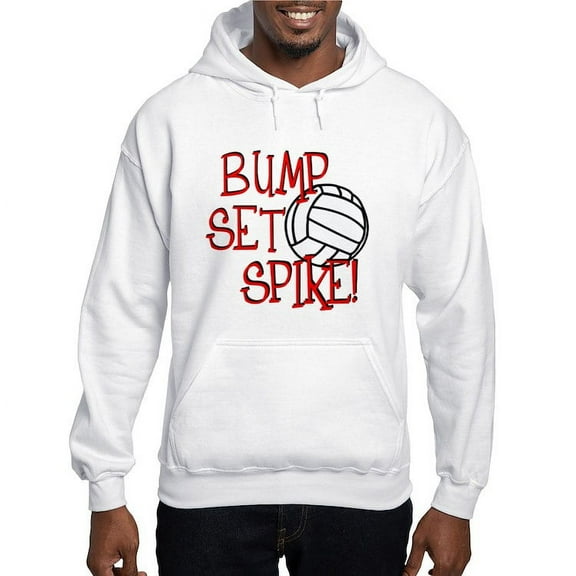 CafePress - Bump, Set, Spike Hoodie - Pullover Hoodie, Hooded Sweatshirt
