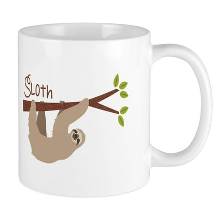 

CafePress - SLOTH Mugs - Ceramic Coffee Tea Novelty Mug Cup 11 oz