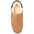 thumbnail image 4 of Territory Men's Solace Genuine Sheepskin Fold-Down Heel Moccasin Slipper, 4 of 9