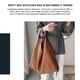thumbnail image 5 of Bolsa de Asas de Cuero PU Sonducket Grande Color Marrón, 5 of 6