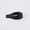 Black, variant on Round Door Wedge Stoppers - 2 Pack, Stackable Door Wedge Blocking Devices for Home and Office Use