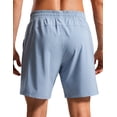 thumbnail image 2 of CRZ YOGA Mens Swim Trunks 7'' Quick Dry Mesh Lining Athletic Casual Swimwear Shorts with Zipper Pockets, 2 of 7